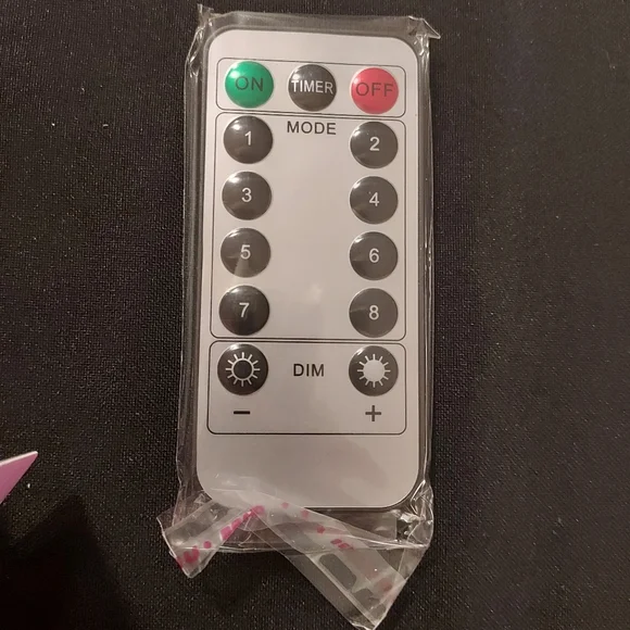 NWT, " Harmonia " AMETHYST LED STRING LIGHTS, with Remote - Picture 5 of 7